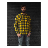 MCS WORKER FLANEL SHIRT YELLOW/GREY