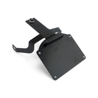 CPV, LICENSE PLATE BRACKET FXFB STEEL. BLACK