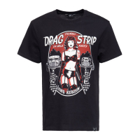 KING KEROSIN DRAG STRIP RACER T-SHIRT BLACK