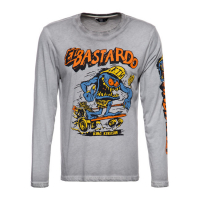 KING KEROSIN EL BASTARDO LONGSLEEVE LIGHT GREY