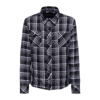 KING KEROSIN CHOPPER MONSTER CHECKERED SHIRT BLACK/GREY/WHIT