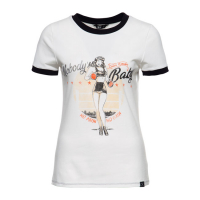 QUEEN KEROSIN NOBODY''S BABY T-SHIRT VINTAGE WHITE