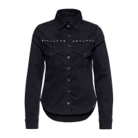 QUEEN KEROSIN DENIM SHIRT BLACK