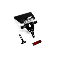 ZIEGER LICENSE PLATE BRACKET PRO BLACK