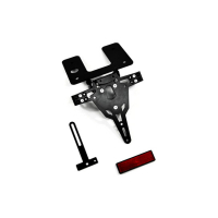 ZIEGER LICENSE PLATE BRACKET PRO BLACK