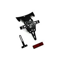 ZIEGER LICENSE PLATE BRACKET PRO BLACK