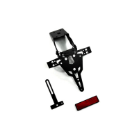 ZIEGER LICENSE PLATE BRACKET PRO BLACK