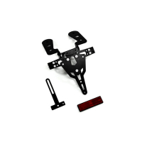 ZIEGER LICENSE PLATE BRACKET PRO BLACK