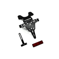 ZIEGER LICENSE PLATE BRACKET PRO BLACK