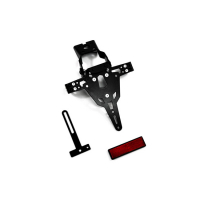 ZIEGER LICENSE PLATE BRACKET PRO BLACK