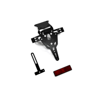 ZIEGER LICENSE PLATE BRACKET PRO BLACK