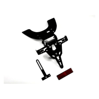 ZIEGER LICENSE PLATE BRACKET PRO BLACK