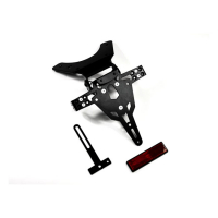 ZIEGER LICENSE PLATE BRACKET PRO BLACK