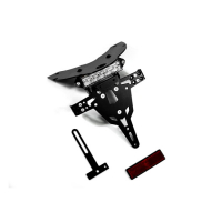 ZIEGER LICENSE PLATE BRACKET PRO BLACK