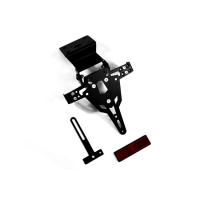 ZIEGER LICENSE PLATE BRACKET PRO BLACK