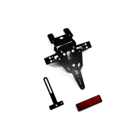 ZIEGER LICENSE PLATE BRACKET PRO BLACK