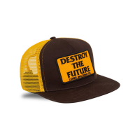 LOSER MACHINE DESTROY TRUCKER CAP BROWN/GOLD