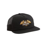 LOSER MACHINE WINGS TRUCKER CAP BLACK