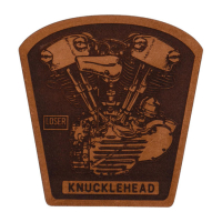 LOSER MACHINE KNUCKLE LEATHER PATCH