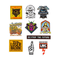 LOSER MACHINE MC STICKERS VII