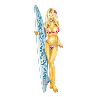 LT SURF BABE DECAL