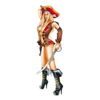 LT PIRATE BABE DECAL