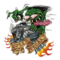 LT SPEED FREAK MONSTER DECAL