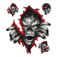 LT ZOMBIE RIP DECAL