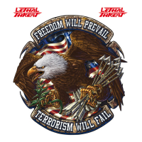 LT FREEDOM WILL PREVAIL DECAL