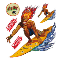 LT SURF FREAK DECAL