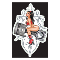 LT PISTON PINUP DECAL