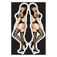 LT VINTAGE PIN UP DECAL