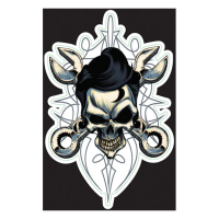 LT WRENCH SKULL DECAL