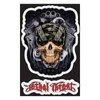 LT SKULL BANDANA DECAL