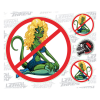 LT NO LOT LIZARDS DECAL