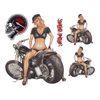 LT BOBBER GIRL DECAL