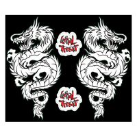 LT TRIBAL DRAGON DECAL