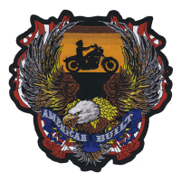 LT AMERICAN BUILT BIKER PATCH