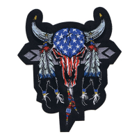 LT USA COWSKULL PATCH