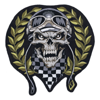 LT RACER SKULL PATCH