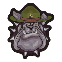 LT MARINE BULLDOG PATCH