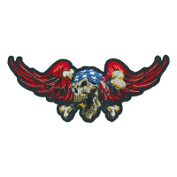 LT USA DEATH SKULL PATCH