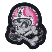 LT GIRL HELMET SKULL PATCH