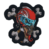 LT HELMET SKULL PATCH