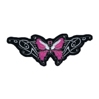 LT PINK BUTTERFLY PATCH