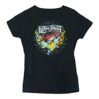 LT DEVIL/ANGEL HEARTS TEE, M