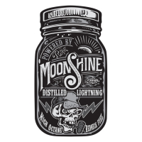 LT MINI DECAL MOONSHINE