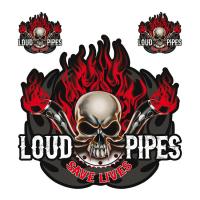 LT LOUD PIPES SAVE LIVES DECAL