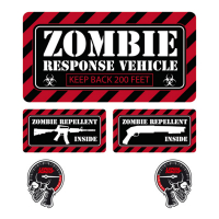 LT ZOMBIE RESPONSE VEHICLE DECAL