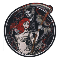 LT LARGE PATCH GRIM REAPER GIRL